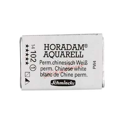 Akvarelová farba Schmincke Horadam, 1/1 v celej panvičke  - 102, permanent chinese white