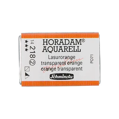 Akvarelová farba Schmincke Horadam, 1/1 v celej panvičke - 218, transparent orange