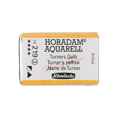 Akvarelová farba Schmincke Horadam, 1/1 v panvičke - 219, turner's yellow