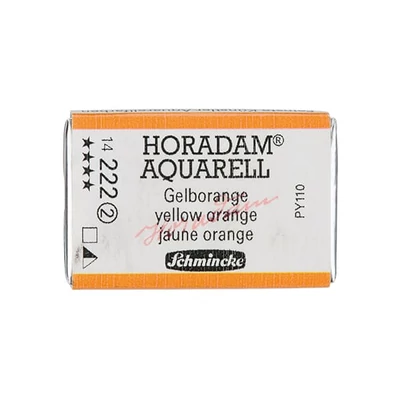 Akvarelová farba Schmincke Horadam, 1/1 v panvičke - 222, yellow orange