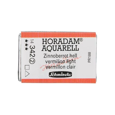 Akvarelová farba Schmincke Horadam, 1/1 v panvičke - 342, vermilion light