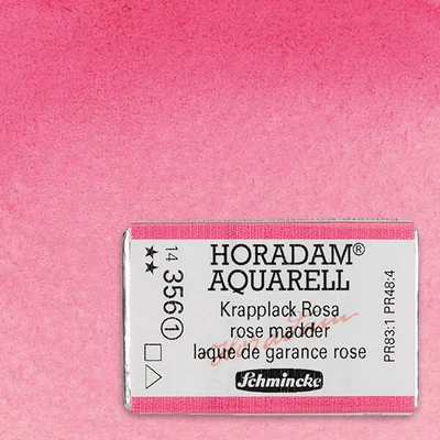 Akvarelová farba Schmincke Horadam, 1/1 v celej panvičke - 356, rose madder