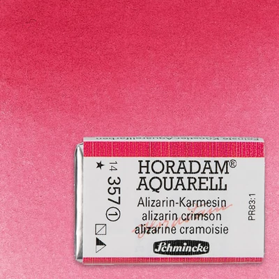 Akvarelová farba Schmincke Horadam, 1/1 v celej panvičke - 357, alizarin crimson
