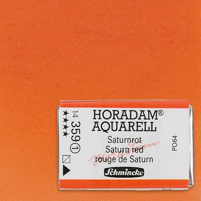 Akvarelová farba Schmincke Horadam, 1/1 v panvičke - 359, saturn red