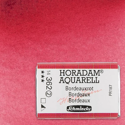 Akvarelová farba Schmincke Horadam, 1/1 v panvičke - 362, bordeaux