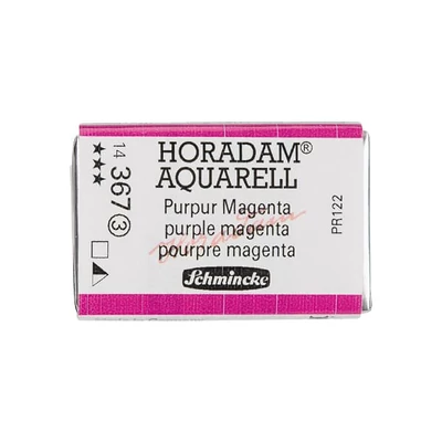 Akvarelová farba Schmincke Horadam, 1/1 v celej panvičke - 367, purple magenta