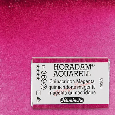 Akvarelová farba Schmincke Horadam, 1/1 v panvičke - 369, quinacridone magenta