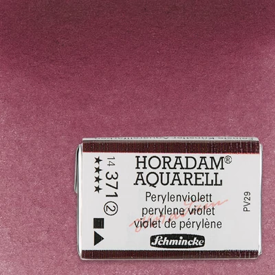 Akvarelová farba Schmincke Horadam, 1/1 v panvičke - 371, perylene violet