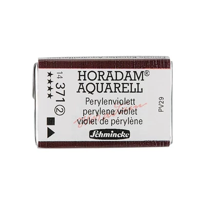 Akvarelová farba Schmincke Horadam, 1/1 v panvičke - 371, perylene violet
