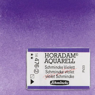 Akvarelová farba Schmincke Horadam, 1/1 v celej panvičke - 476, schmincke violet
