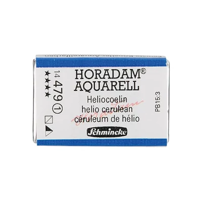 Akvarelová farba Schmincke Horadam, 1/1 v celej panvičke - 479, helio cerulean
