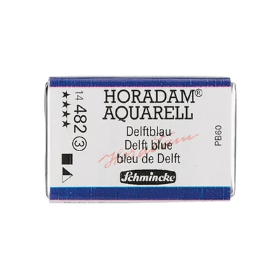 Akvarelová farba Schmincke Horadam, 1/1 v celej panvičke - 482, delft blue
