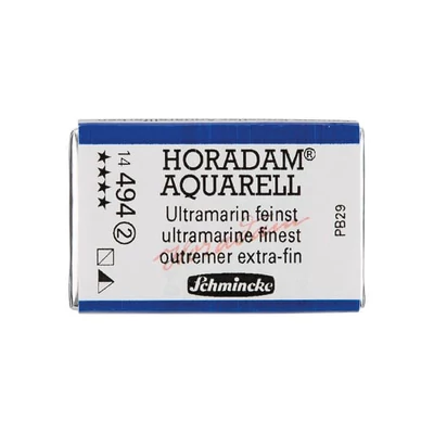 Akvarelová farba Schmincke Horadam, 1/1 v celej panvičke - 494, ultramarine finest
