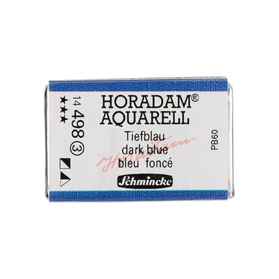 Akvarelová farba Schmincke Horadam, 1/1 v celej panvičke - 498, dark blue