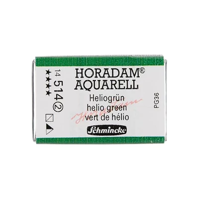 Akvarelová farba Schmincke Horadam, 1/1 v celej panvičke - 514, helio green