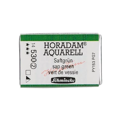 Akvarelová farba Schmincke Horadam, 1/1 v celej panvičke - 530, sap green