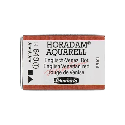 Akvarelová farba Schmincke Horadam, 1/1 v celej panvičke - 649, english venetian red