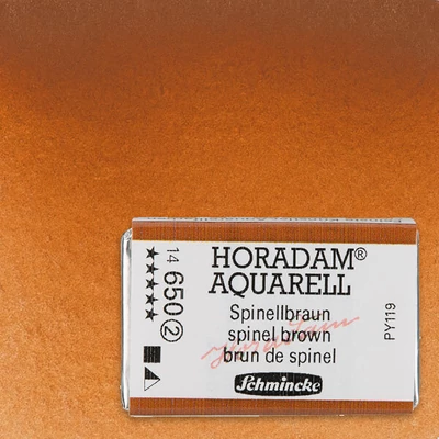 Akvarelová farba Schmincke Horadam, 1/1 v panvičke - 650, spinel brown