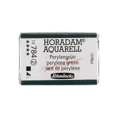 Akvarelová farba Schmincke Horadam, 1/1 v panvičke - 784, perylene green