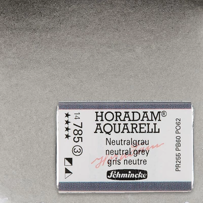 Akvarelová farba Schmincke Horadam, 1/1 v celej panvičke - 785, neutral grey