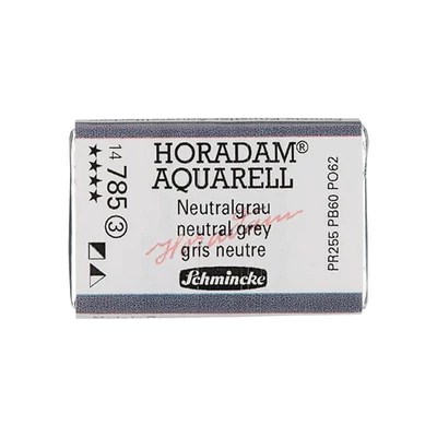 Akvarelová farba Schmincke Horadam, 1/1 v celej panvičke - 785, neutral grey