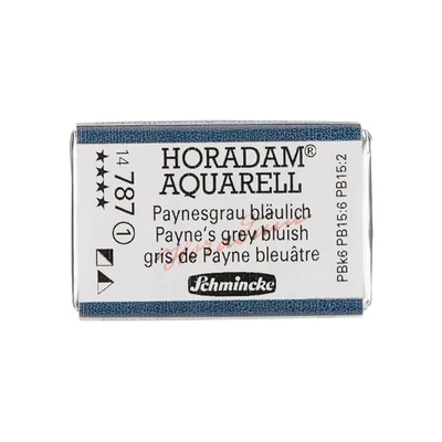 Akvarelová farba Schmincke Horadam, 1/1 v celej panvičke - 787, payne's grey bluish