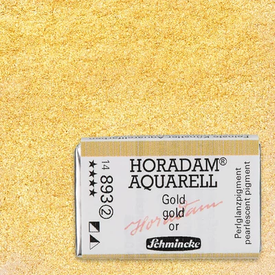 Akvarelová farba Schmincke Horadam, 1/1 v celej panvičke - 893, gold