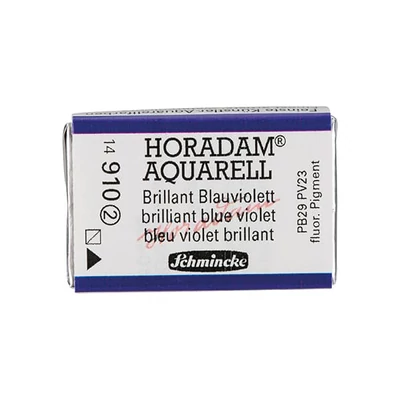 Akvarelová farba Schmincke Horadam, 1/1 v celej panvičke - 910, brilliant blue violet