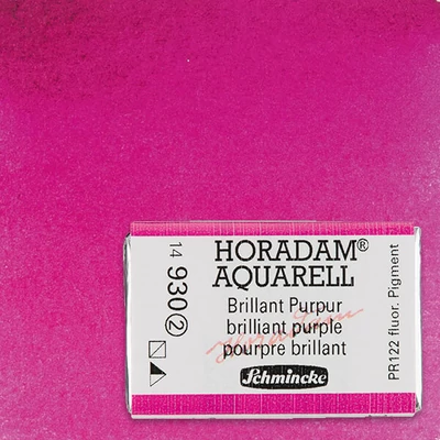 Akvarelová farba Schmincke Horadam, 1/1 v celej panvičke - 930, brilliant purple