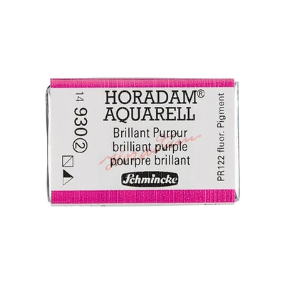 Akvarelová farba Schmincke Horadam, 1/1 v celej panvičke - 930, brilliant purple