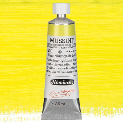 Olejová farba Schmincke Mussini, 35 ml - 220, vanadium yellow light