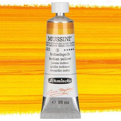 Olejová farba Schmincke Mussini, 35 ml - 223, indian yellow