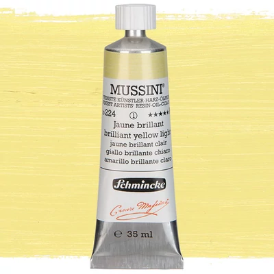 Olejová farba Schmincke Mussini, 35 ml - 224, brilliant yellow light