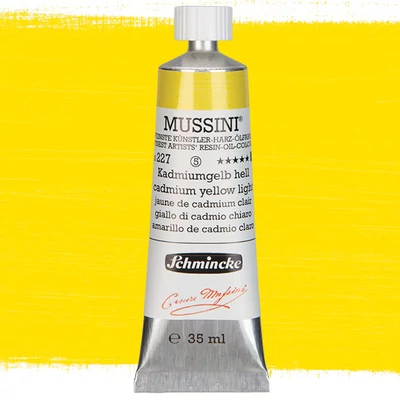Olejová farba Schmincke Mussini, 35 ml - 227, cadmium yellow 1 light
