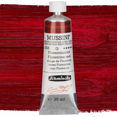 Olejová farba Schmincke Mussini, 35 ml - 353, florentine red