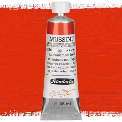 Olejová farba Schmincke Mussini, 35 ml - 356, cadmium red light