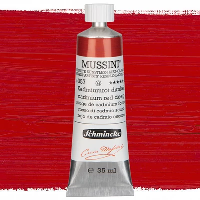 Olejová farba Schmincke Mussini, 35 ml - 357, cadmium red deep