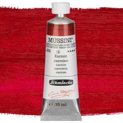 Olejová farba Schmincke Mussini, 35 ml - 358, carmine