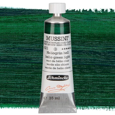 Olejová farba Schmincke Mussini, 35 ml - 521, helio green light