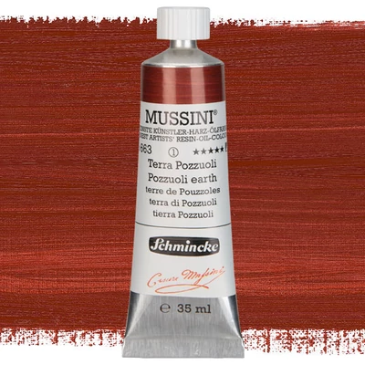Olejová farba Schmincke Mussini, 35 ml - 663, pozzuoli earth