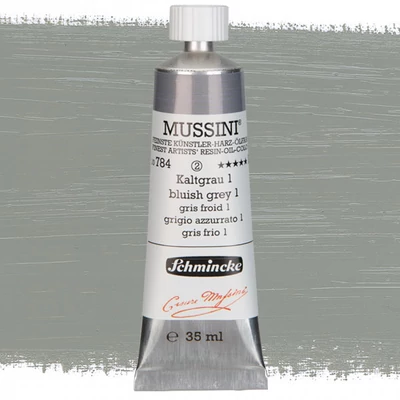 Olejová farba Schmincke Mussini, 35 ml - 784, bluish grey 1