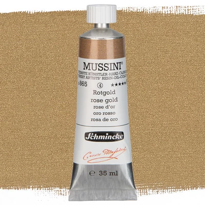 Olejová farba Schmincke Mussini, 35 ml - 865, rose gold