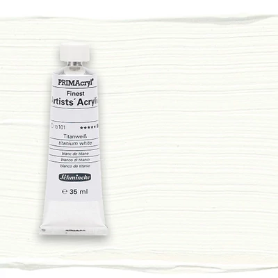 Akrylová farba Schmincke PRIMAcryl, 35 ml - 101, titanium white