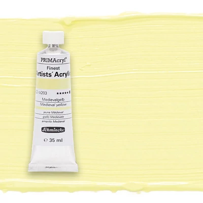 Akrylová farba Schmincke PRIMAcryl, 35 ml - 203, medieval yellow