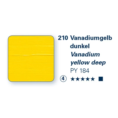 Akrylová farba Schmincke PRIMAcryl, 35 ml - 210, vanadium yellow deep