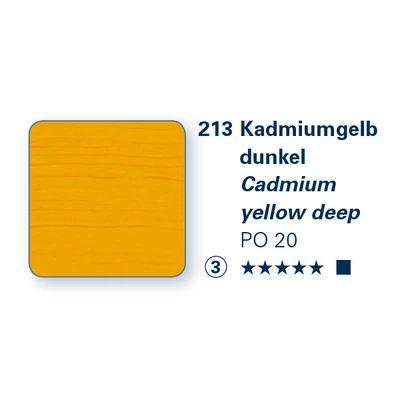 Akrylová farba Schmincke PRIMAcryl, 35 ml - 213, cadmium yellow deep
