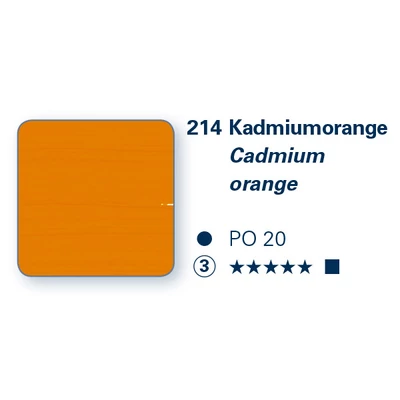 Akrylová farba Schmincke PRIMAcryl, 35 ml - 214, cadmium orange