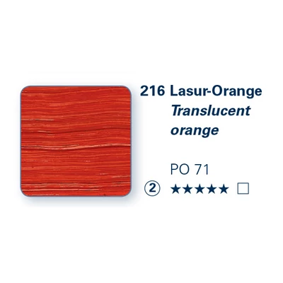 Akrylová farba Schmincke PRIMAcryl, 35 ml - 216, translucebt orange