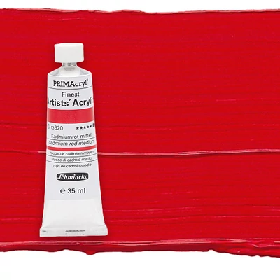 Akrylová farba Schmincke PRIMAcryl, 35 ml - 320, cadmium red medium