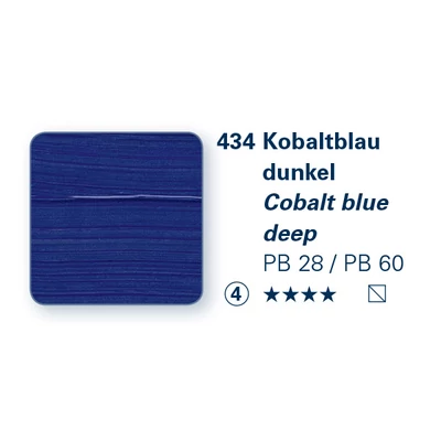 Akrylová farba Schmincke PRIMAcryl, 35 ml - 434, cobalt blue deep